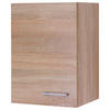 KÜCHENOBERSCHRANK 40/54,8/32 cm  in Weiß, Sonoma Eiche  - Alufarben/Weiß, KONVENTIONELL, Holzwerkstoff/Kunststoff (40/54,8/32cm) - FlexWell