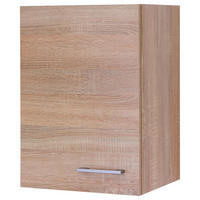 KÜCHENOBERSCHRANK 40/54,8/32 cm  in Weiß, Sonoma Eiche  - Alufarben/Weiß, KONVENTIONELL, Holzwerkstoff/Kunststoff (40/54,8/32cm) - FlexWell