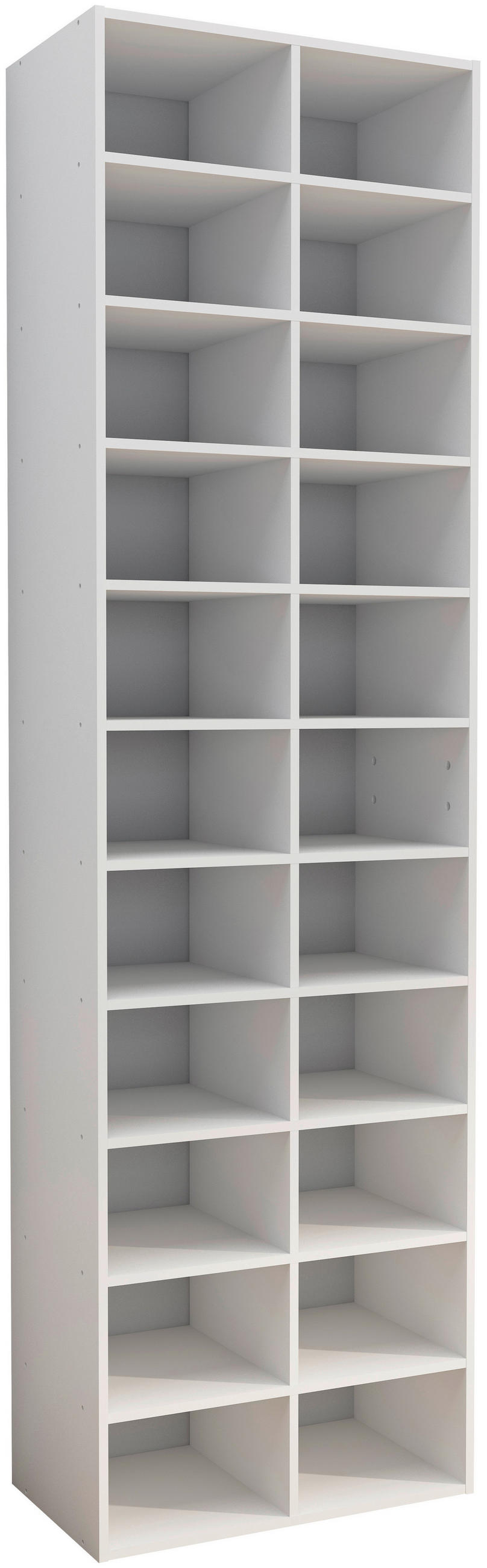 Schuhregal Weiß, 52 Cm