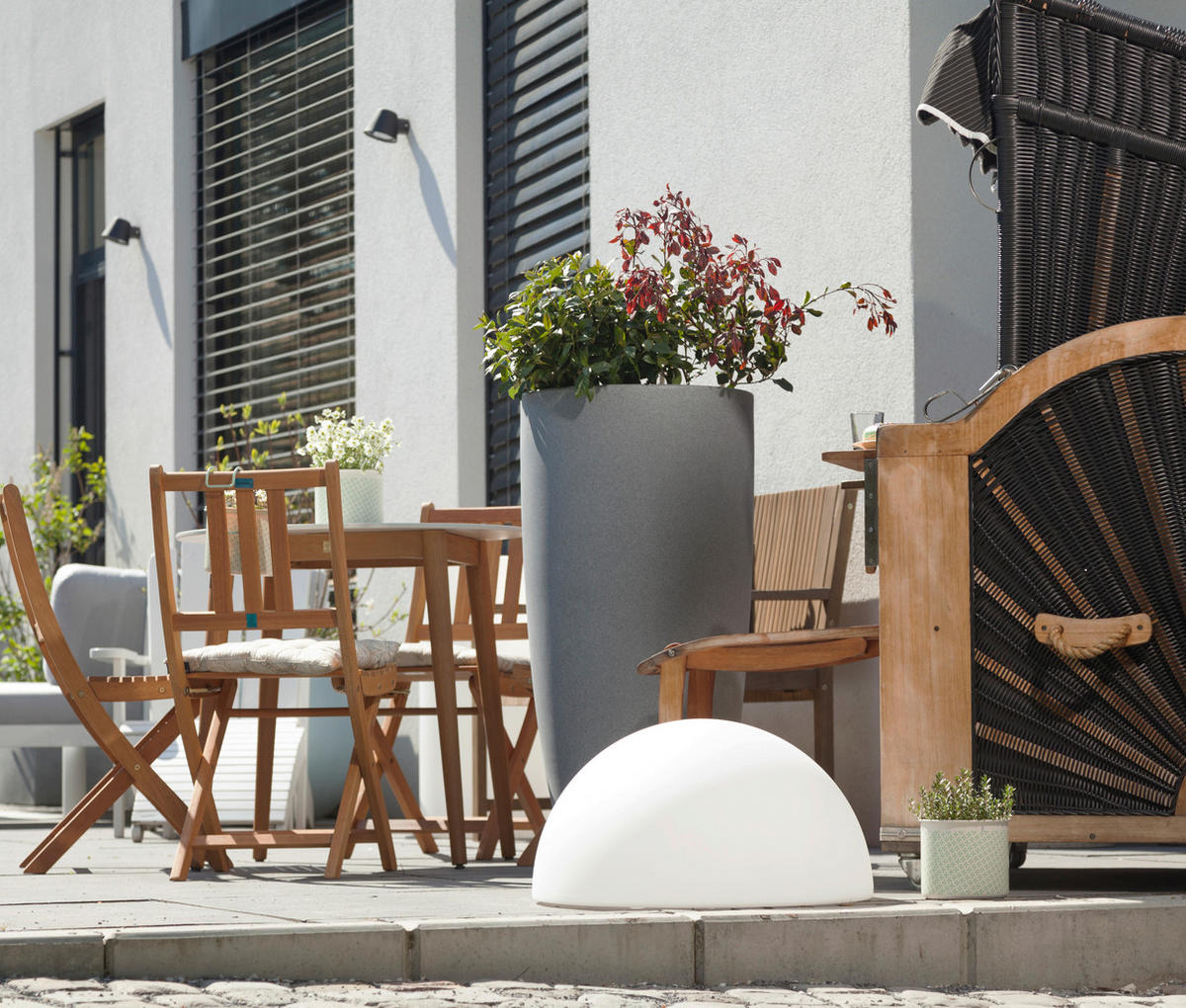 LED-DEKORATIONSLAMPA 50 cm  - vit, Basics, plast (50cm)