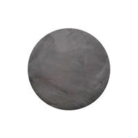 HOCHFLORTEPPICH 100 cm Anna Anthrazit  - Anthrazit, KONVENTIONELL, Textil (100cm) - WECON HOME BASIC