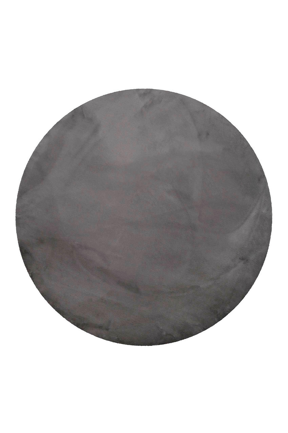 HOCHFLORTEPPICH 100 cm Anna Anthrazit  - Anthrazit, KONVENTIONELL, Textil (100cm) - WECON HOME BASIC