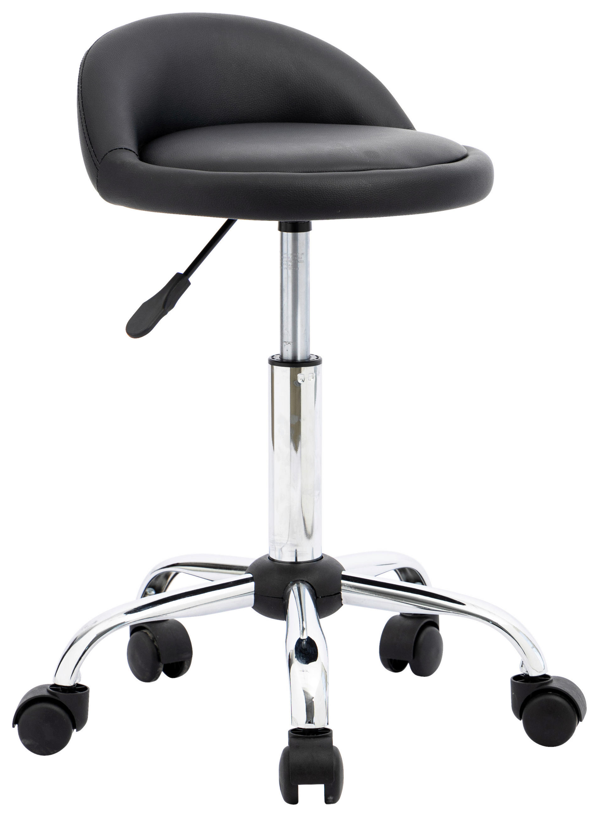 Drehstuhl St. Tropez Höhenverstellbar Schwarz