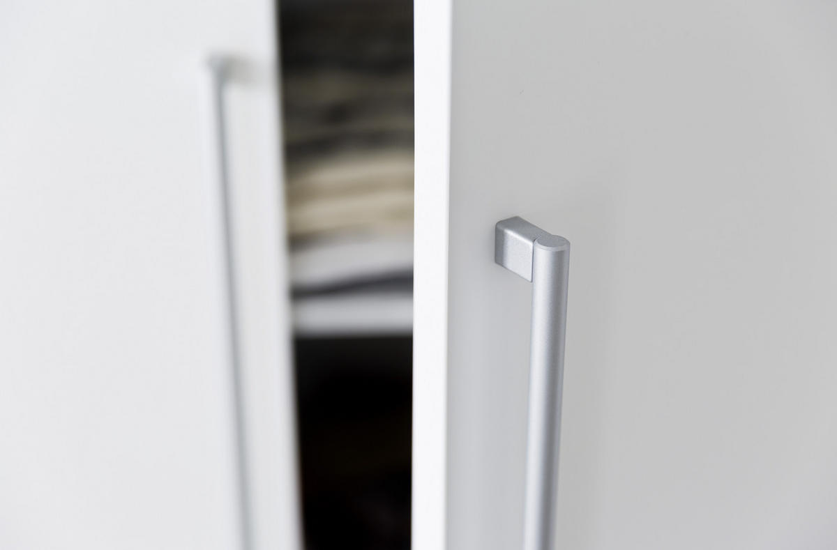 GARDEROBE 7-teilig  in 293/233/55 cm  - Gelb/Weiß, Design, Glas/Holzwerkstoff (293/233/55cm) - Moderano