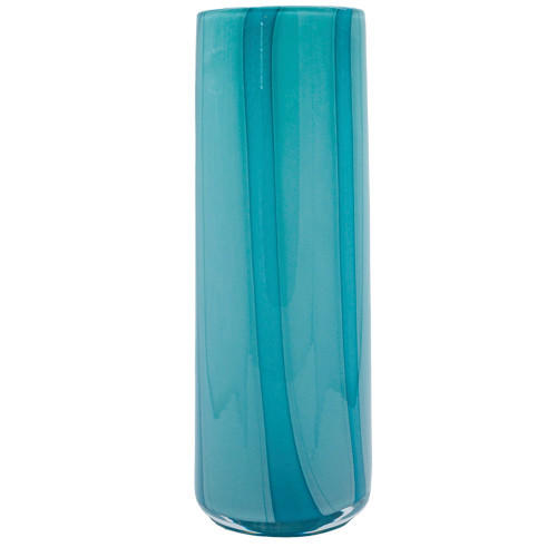 VASE  - Petrol, Basics, Glas (12/32cm)