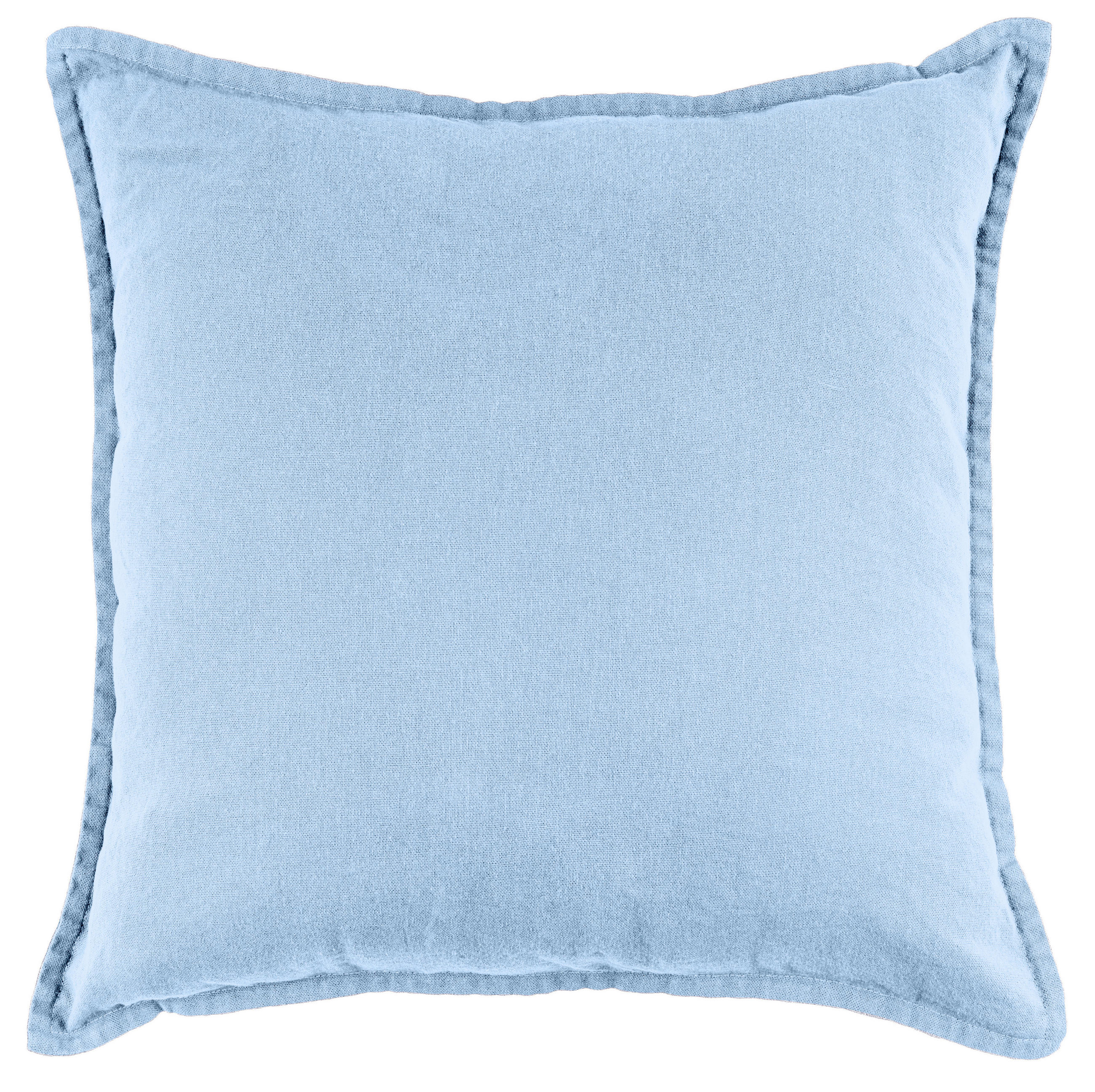 DEKORAČNÍ POLŠTÁŘ 45/45 cm - světle modrá, Basics, textil (45/45cm) - MISTRAL