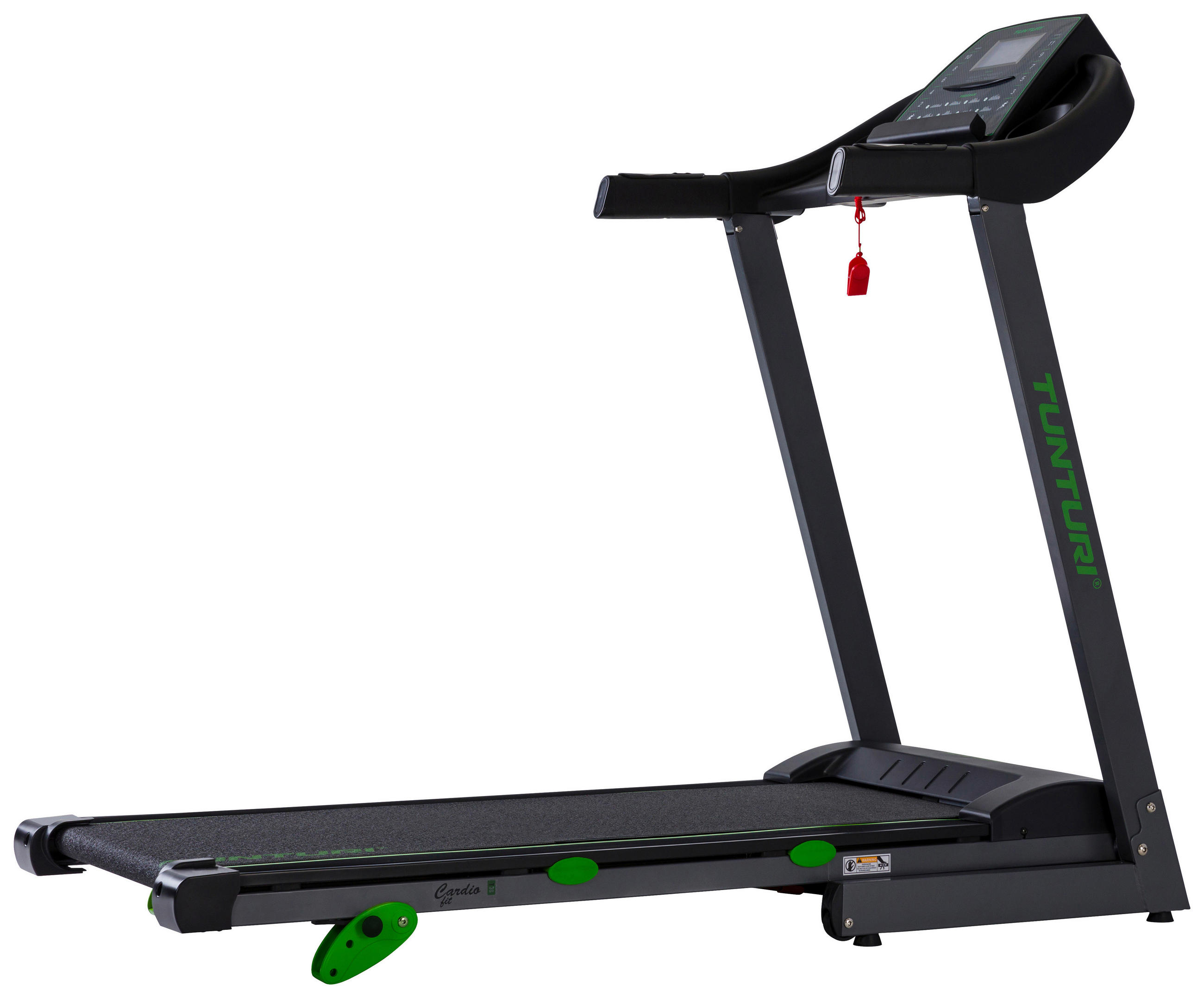 LAUFBAND T30 CARDIO FIT - Schwarz/Grau, KONVENTIONELL, Kunststoff/Metall (69/129,7/151,5cm) - Tunturi