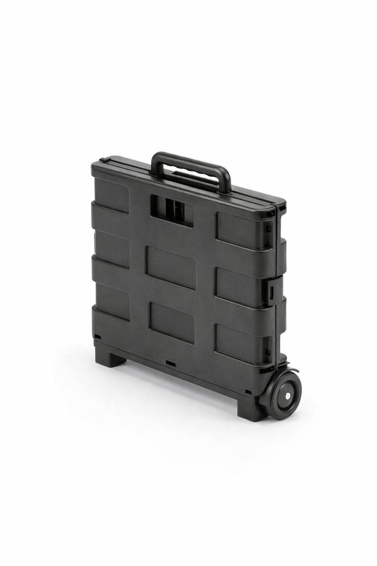 TRANSPORTWAGEN - Schwarz, Basics, Kunststoff (38/33/36cm)