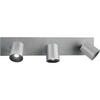 STRAHLER Modo 48/11/9 cm   - Alufarben, Basics, Metall (48/11/9cm) - Fabas Luce