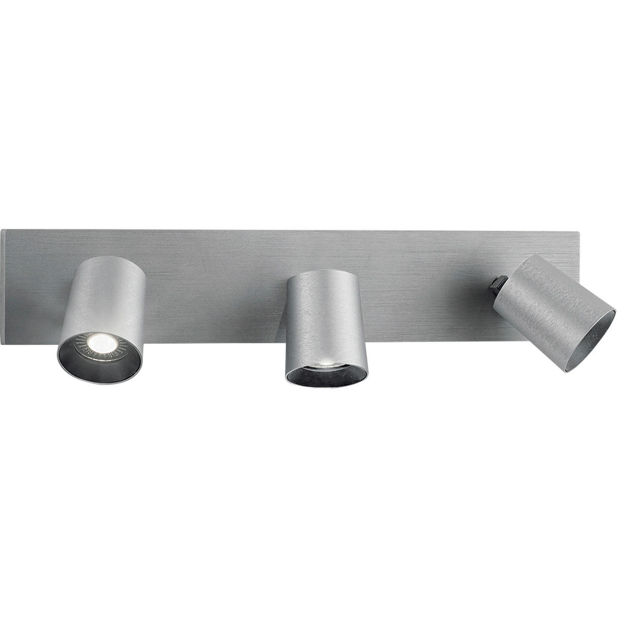 STRAHLER Modo 48/11/9 cm   - Alufarben, Basics, Metall (48/11/9cm) - Fabas Luce