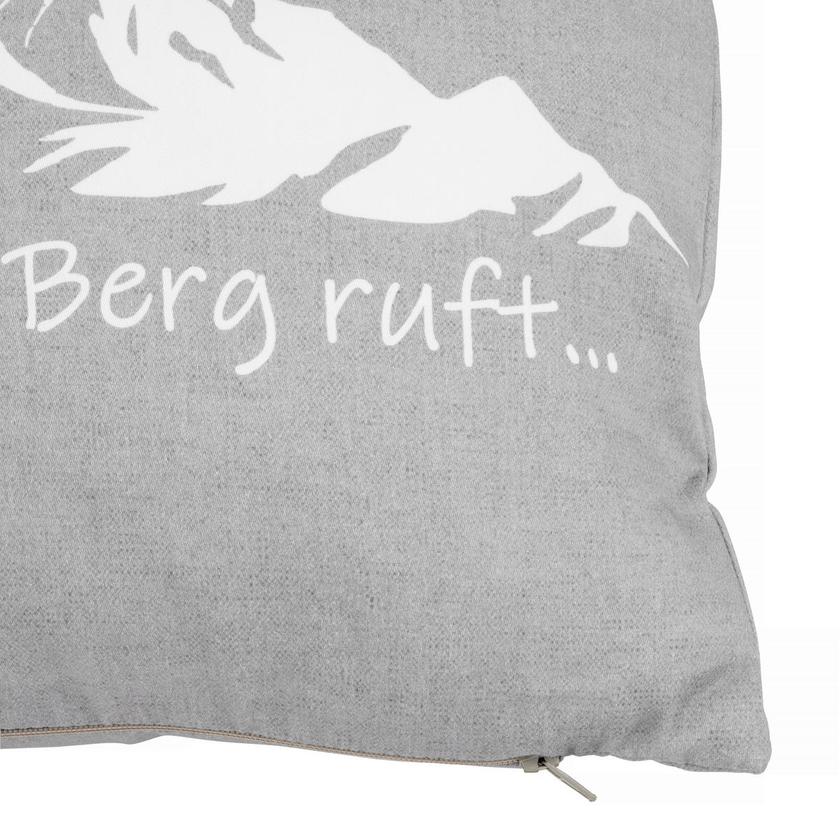 ZIERKISSEN   30/50 cm   - Hellgrau, Design, Textil (30/50cm) - Ambia Home