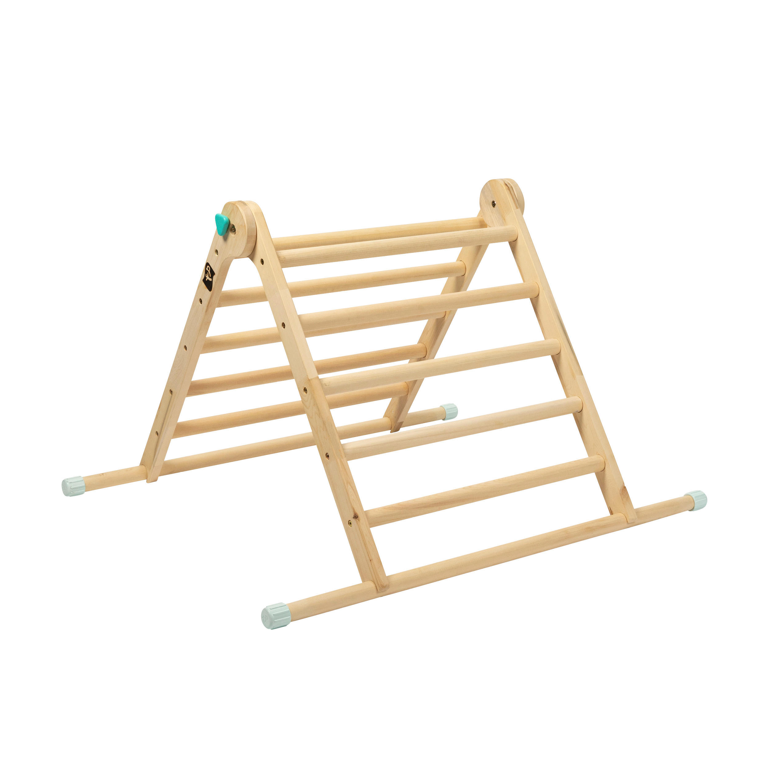 KLETTERDREIECK - Kieferfarben, KONVENTIONELL, Holz (78/58/91cm) - Ambia Garden