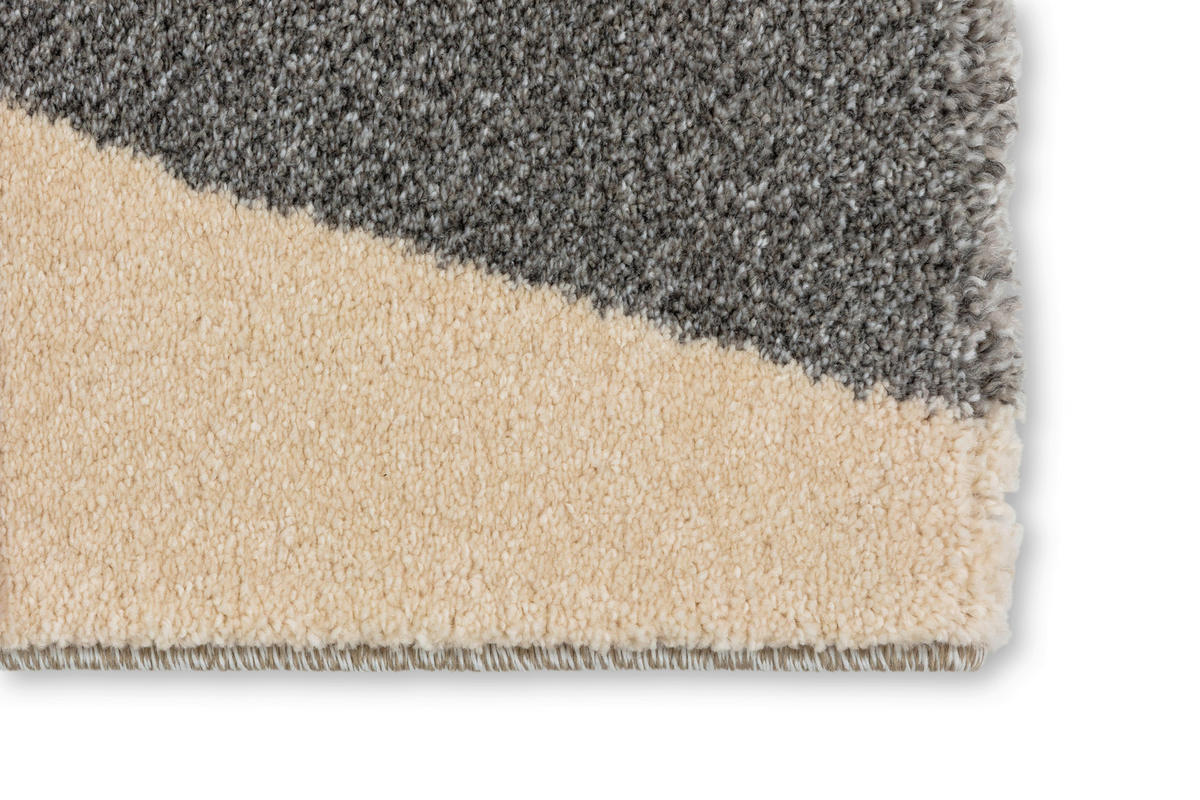 WEBTEPPICH 67/130 cm Samoa Grau  - Grau, KONVENTIONELL, Textil (67/130cm) - Novel