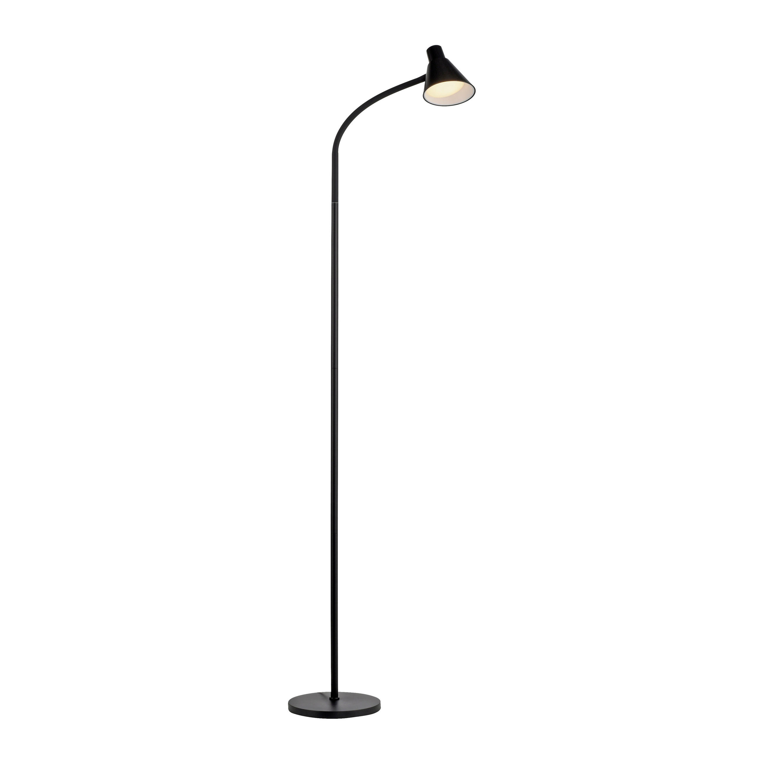 STOJEČA LED-SVETILKA //3000 K// - črna, Basics, kovina/umetna masa (43/43/150cm)