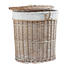 WÄSCHETONNE - Naturfarben/Weiß, LIFESTYLE, Holz/Textil (44/30/48cm) - Landscape