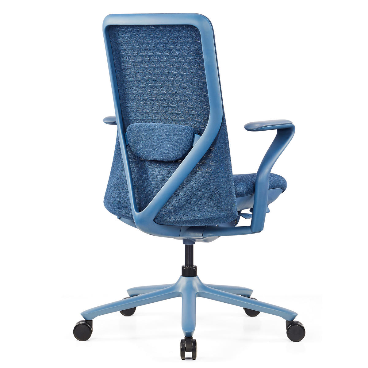 DREHSTUHL Flachgewebe Blau  - Blau, MODERN, Kunststoff/Textil (63/111/67cm) - MID.YOU
