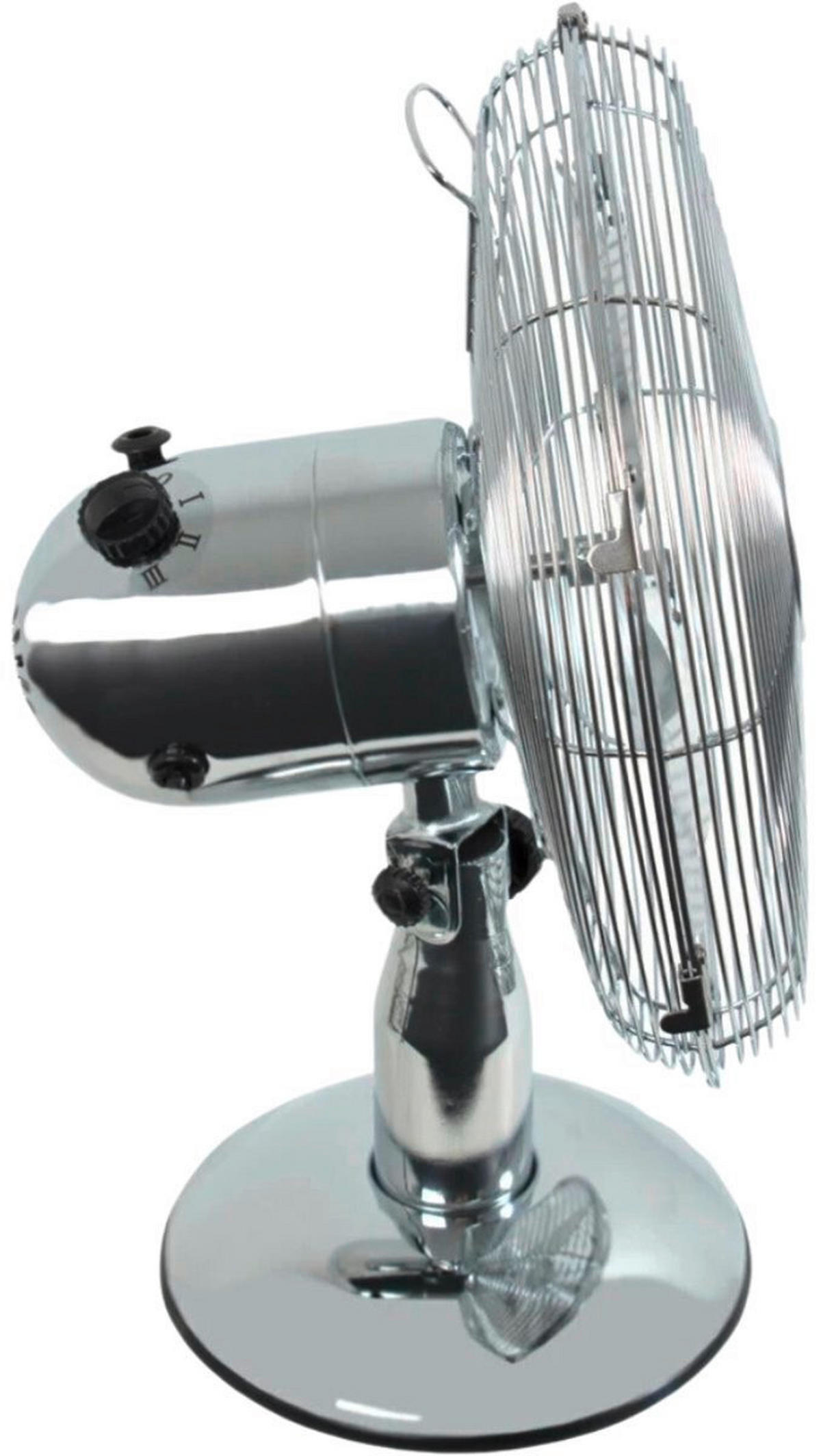 VENTILATOR STOLNI  - boje kroma, Basics, metal (27/34,7/43,5cm)