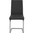 SCHWINGSTUHL Lederlook Edelstahlfarben, Platinfarben - Platinfarben/Edelstahlfarben, Design, Textil/Metall (42/97/58cm) - Novel