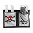 BETTTASCHE - Schwarz/Weiß, Design, Textil BETTTASCHE - Schwarz/Weiß, Design, Textil