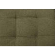 ECKSOFA Olivgrün Chenille Bettkasten, Schlaffunktion, Rücken echt, Kopfteilverstellung, Liegefläche im Originalstoff  - Chromfarben/Olivgrün, KONVENTIONELL, Kunststoff/Textil (205/260cm) - Carryhome
