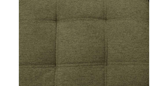 ECKSOFA Olivgrün Chenille Bettkasten, Schlaffunktion, Rücken echt, Kopfteilverstellung, Liegefläche im Originalstoff  - Chromfarben/Olivgrün, KONVENTIONELL, Kunststoff/Textil (205/260cm) - Carryhome