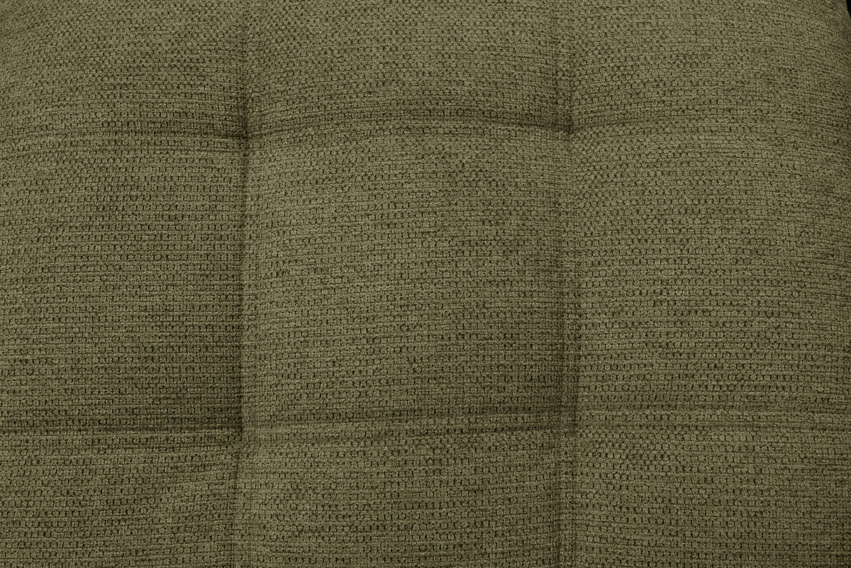 ECKSOFA Olivgrün Chenille  - Chromfarben/Olivgrün, KONVENTIONELL, Kunststoff/Textil (205/260cm) - Carryhome