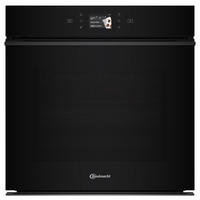 EINBAUBACKOFEN BBI98FPT2SK  - Silberfarben/Schwarz, Basics, Glas/Metall (59,5/59,5/54,9cm) - Bauknecht