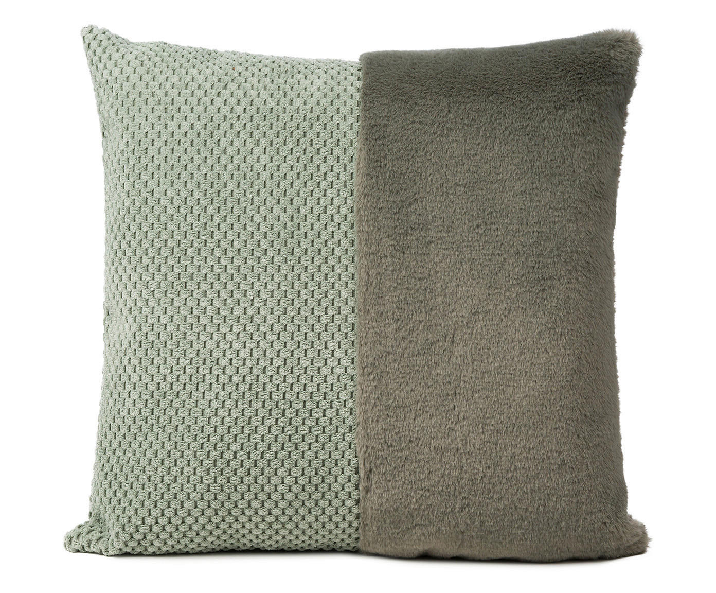 ZIERKISSEN  50/50 cm   - Mintgrün, Basics, Textil (50/50cm) - Novel