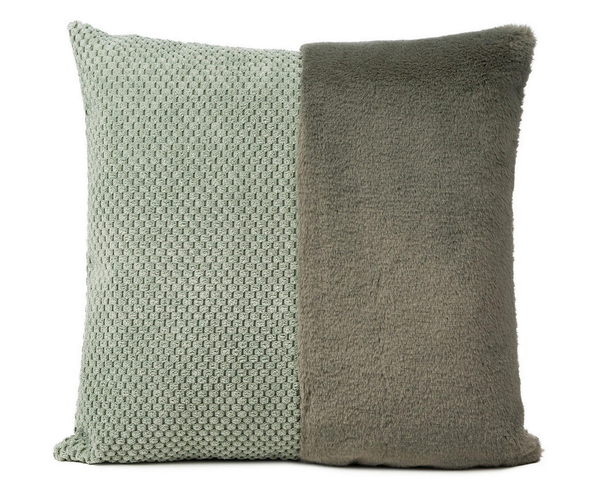 ZIERKISSEN  50/50 cm   - Mintgrün, Basics, Textil (50/50cm) - Novel