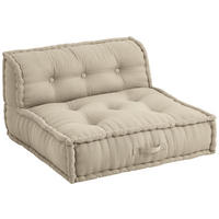 SOFAELEMENT Webstoff Sandfarben  - Sandfarben, Trend, Textil (80/43/80cm) - P & B