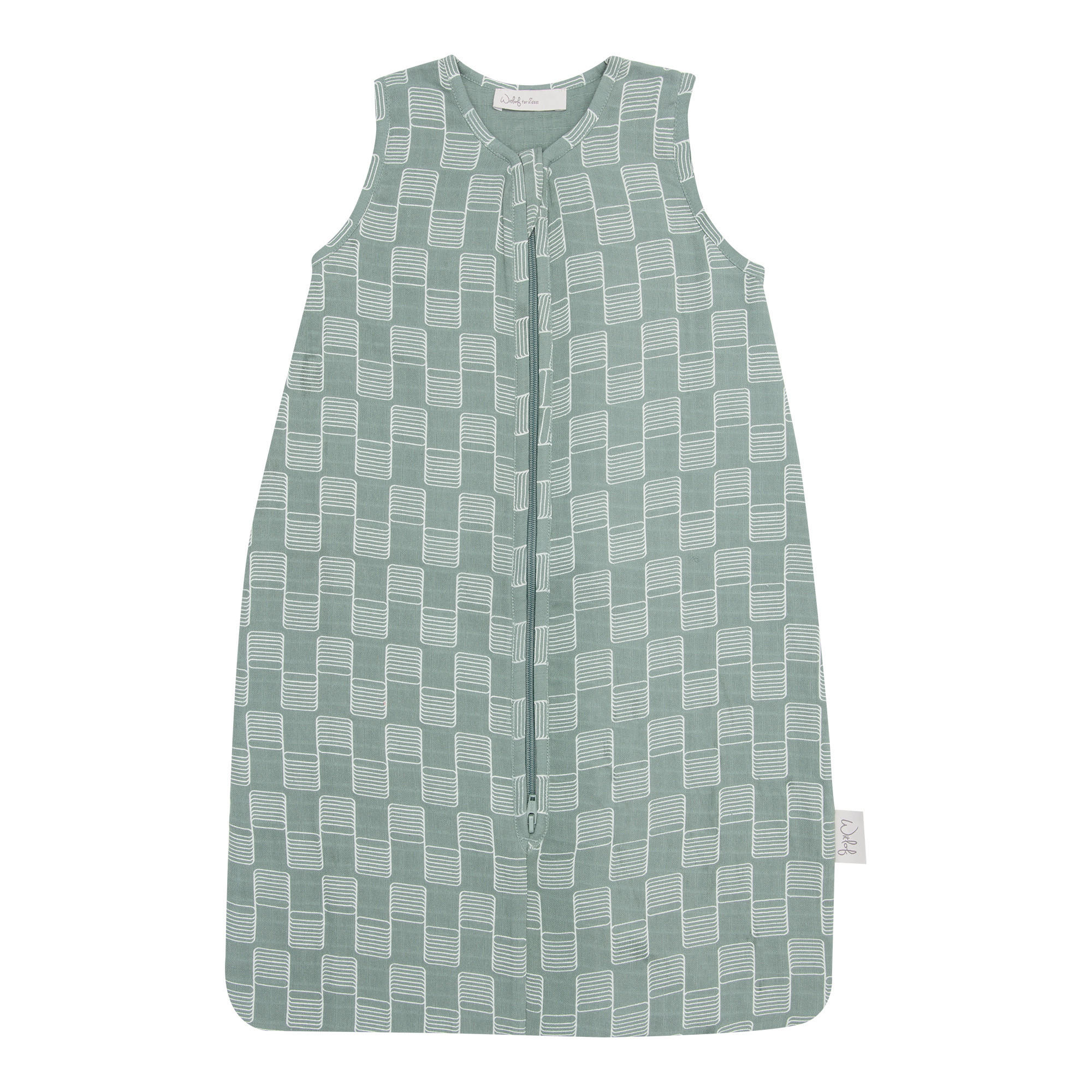 SCHLAFANZUG   70 cm    - Dunkelgrün/Weiß, Basics, Textil (70cm) - Witlof for Kids