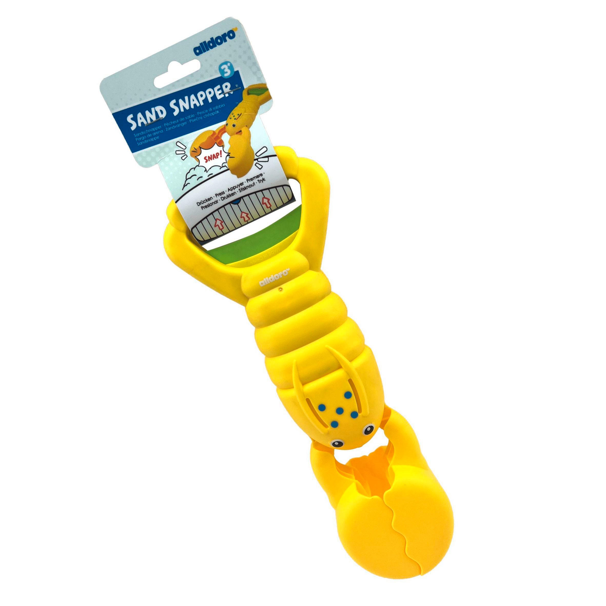 SANDSPIELZEUG Gelb  - Gelb, Basics, Kunststoff (5,5/34,5/12cm) - alldoro
