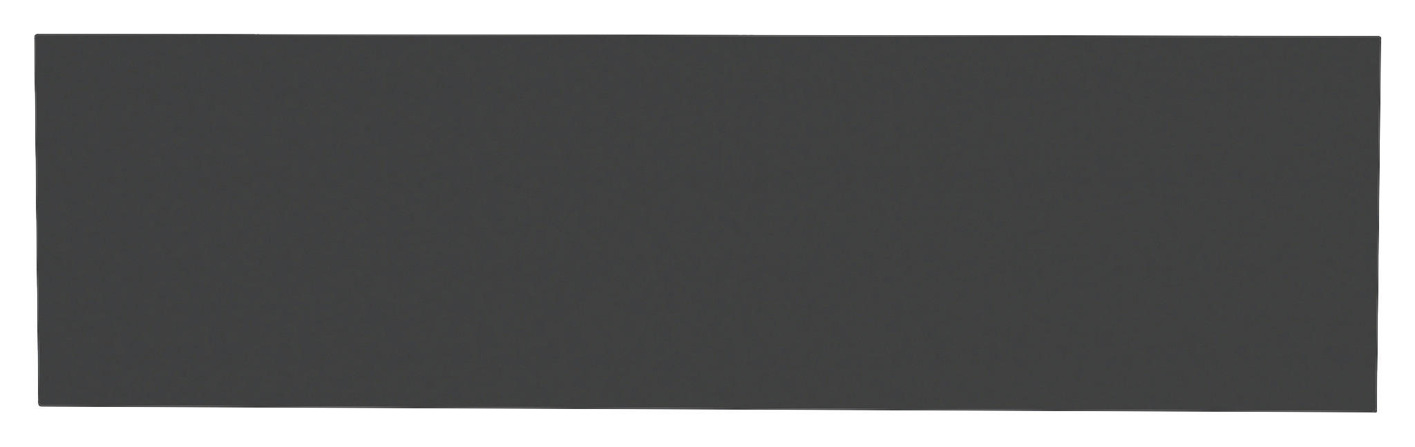 ČELNÍ PANEL,  - antracitová, Konvenční, kompozitní dřevo (114/32cm) - Hom`in