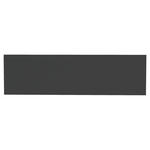 FRONTPANEEL   - Anthrazit, KONVENTIONELL, Holzwerkstoff (114/32cm) - Hom`in