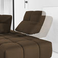ECKSOFA in Struktur Taupe  313/233 cm  - Taupe/Schwarz, Design, Kunststoff/Textil (313/233cm) - Emilio Belluti