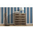 VLIESTAPETE 10,05 m - Türkis/Blau, Design, Textil (53/1005cm)