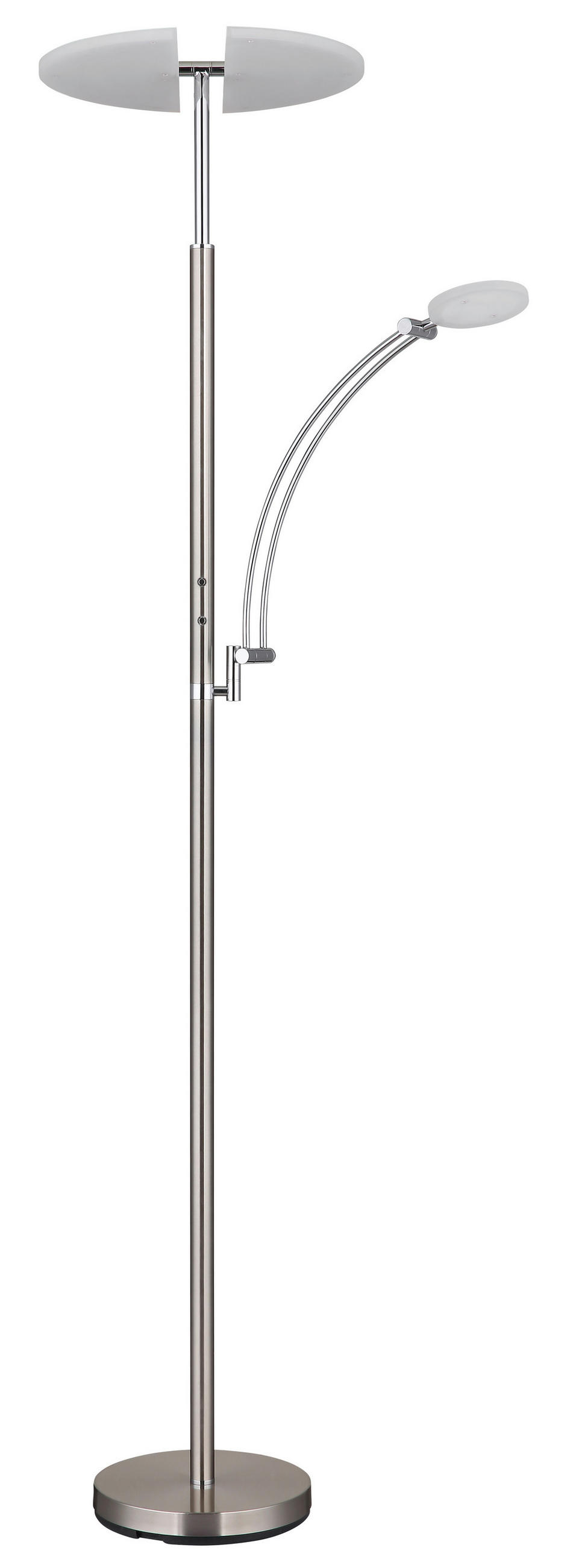 LED-DECKENFLUTER 80/40,5/183 cm    - Schwarz/Weiß, Design, Kunststoff/Metall (80/40,5/183cm)