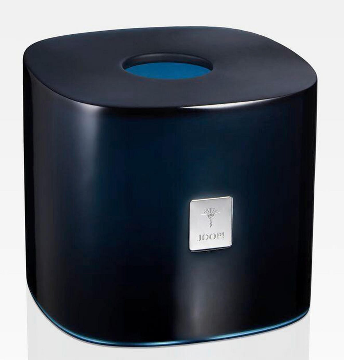TASCHENTUCHBOX - Dunkelblau, Kunststoff (16,2/16,2/13,5cm) - Joop!