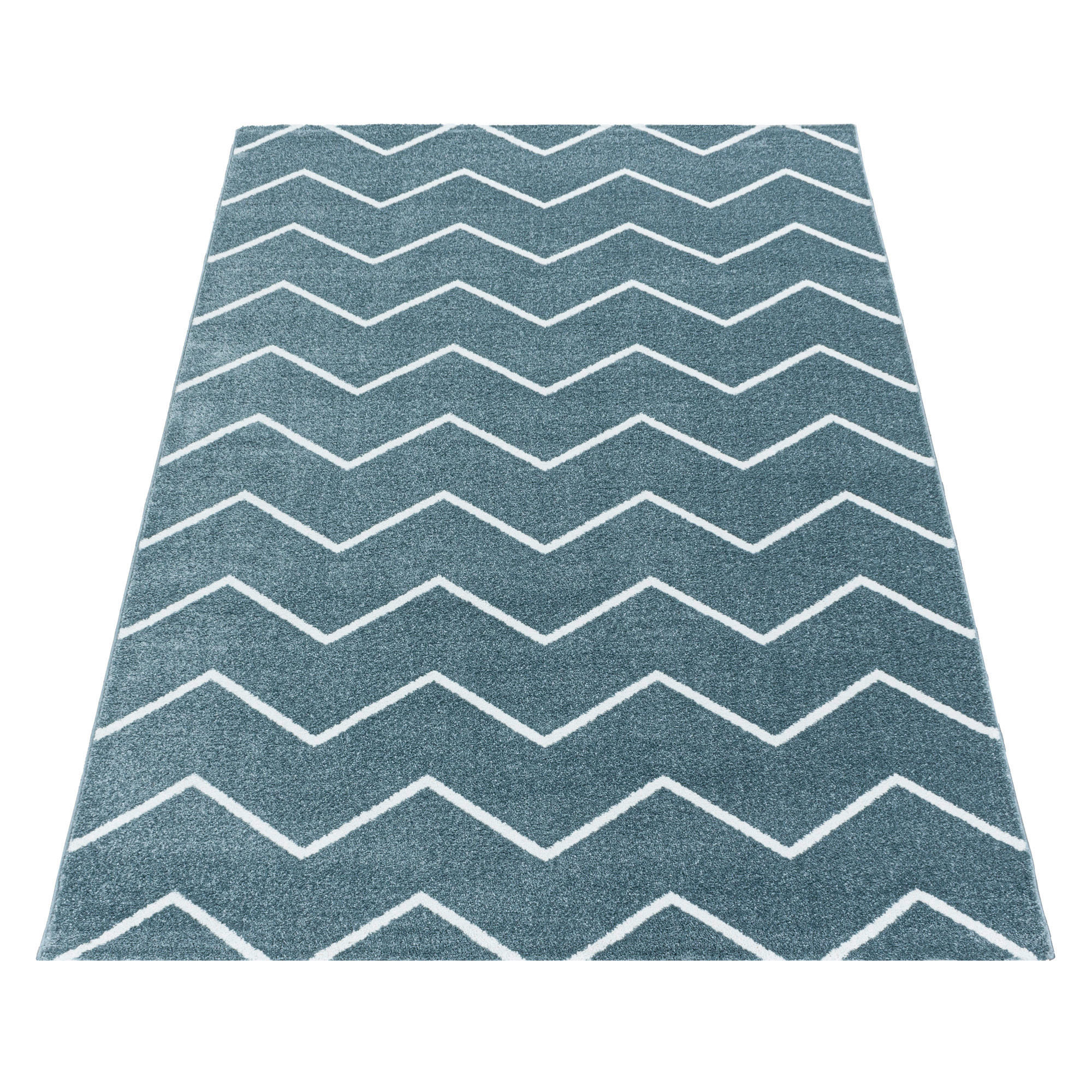 HOCHFLORTEPPICH  120/170 cm  gewebt  Blau   - Blau, Basics, Textil (120/170cm) - Novel