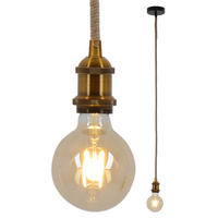 HÄNGELEUCHTE 10/100 cm  - Messingfarben, KONVENTIONELL, Naturmaterialien/Metall (10/100cm) - Näve