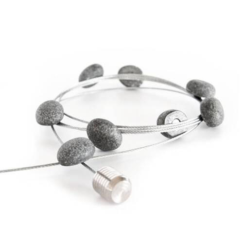 MAGNETSET  - Grau, Basics, Kunststoff/Metall (150cm)