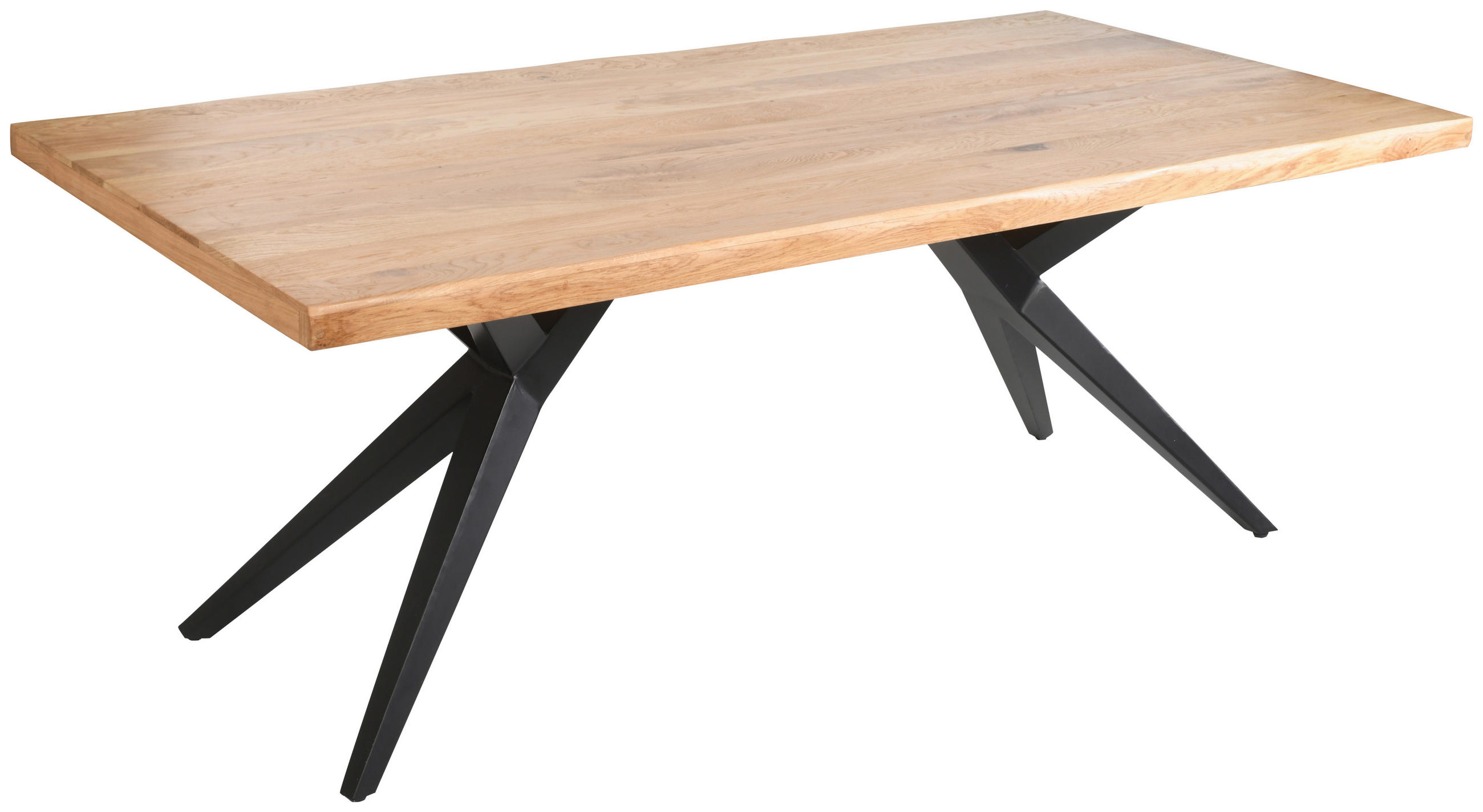 TISCHPLATTE Eiche Eichefarben  - Eichefarben, Design, Holz (180/90/5cm) - Landscape