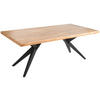 TISCHPLATTE Eiche Eichefarben  - Eichefarben, Design, Holz (180/90/5cm) - Landscape