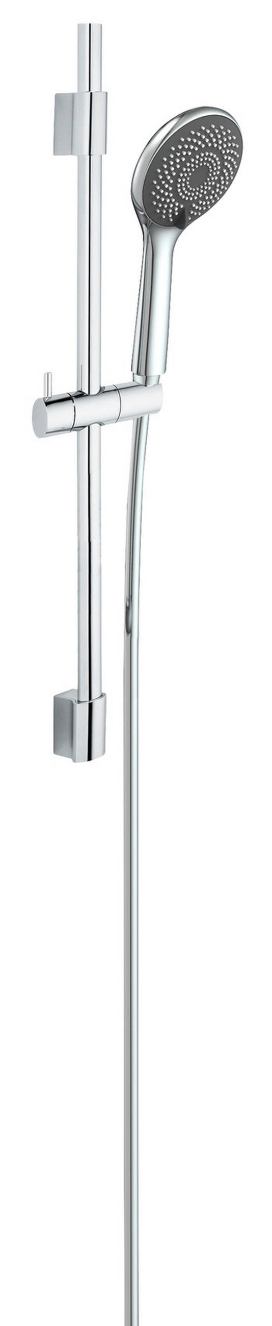 ZUHANYGARNITÚRA  - ezüst, Basics, fém (13/70/8cm) - Wenko