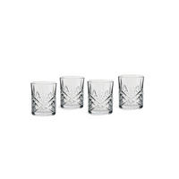 GLÄSERSET 4-teilig  - Transparent, Basics, Glas (8,2/9,8cm) - Echtwerk