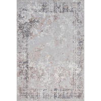 TKANÝ KOBEREC, světle šedá, tmavě šedá - světle šedá/tmavě šedá, Design, textil (200/290cm)