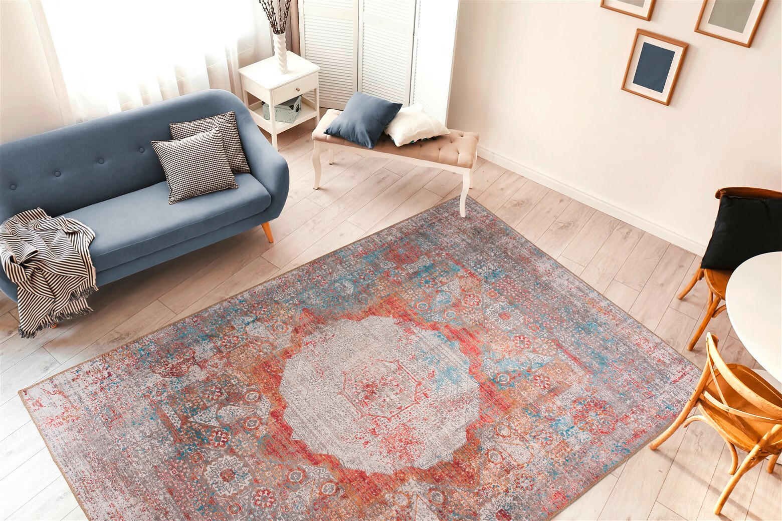 FLACHWEBETEPPICH 150/230 cm Faye 125 Multi Multicolor  - Multicolor, Basics, Textil (150/230cm) - Novel