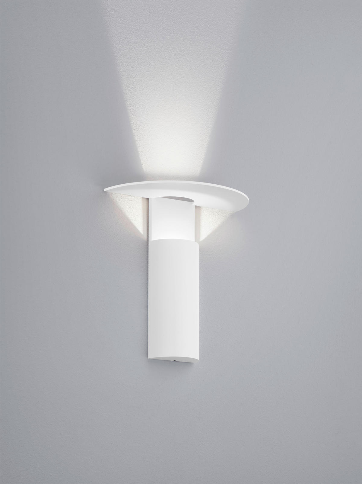 LED-WANDLEUCHTE Viya 21/20/10 cm   - Weiß, Design, Metall (21/20/10cm) - Helestra