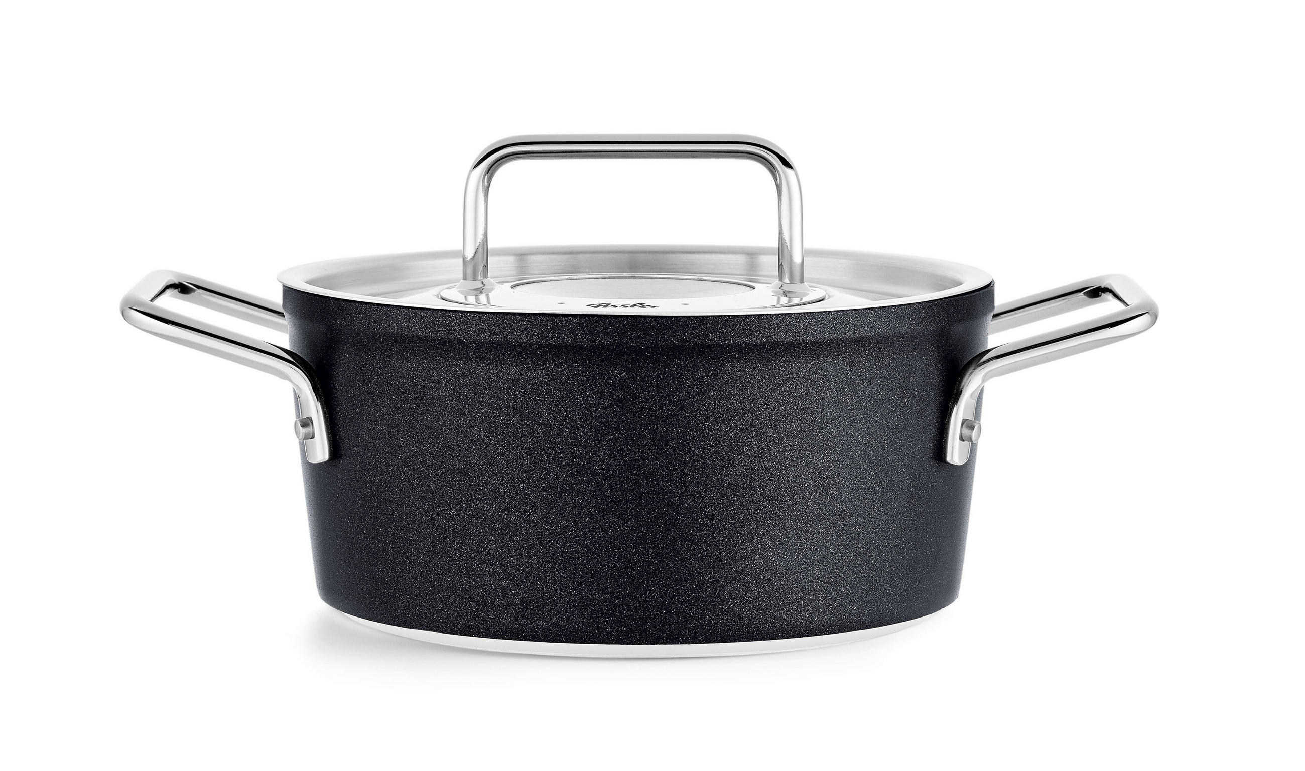 KOCHTOPF Adamant 2 l  - Schwarz, Basics, Metall (2l) - Fissler