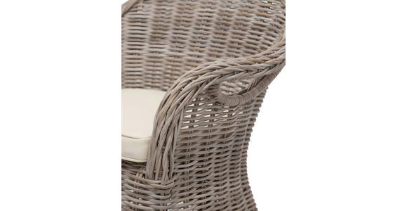 STUHL  - Creme/Grauweiß, Trend, Holz/Textil (64/88/56cm) - Landscape